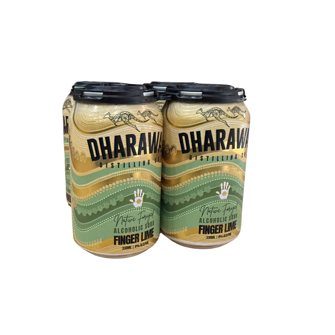 Dharawal Finger Lime Soda 330ml 4%
