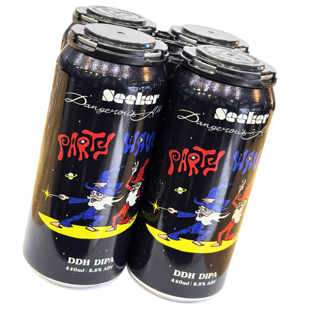 Dangerous Ales Party Wave Seeker x Dangerous Ales DDH DIPA 440mL 8.8%