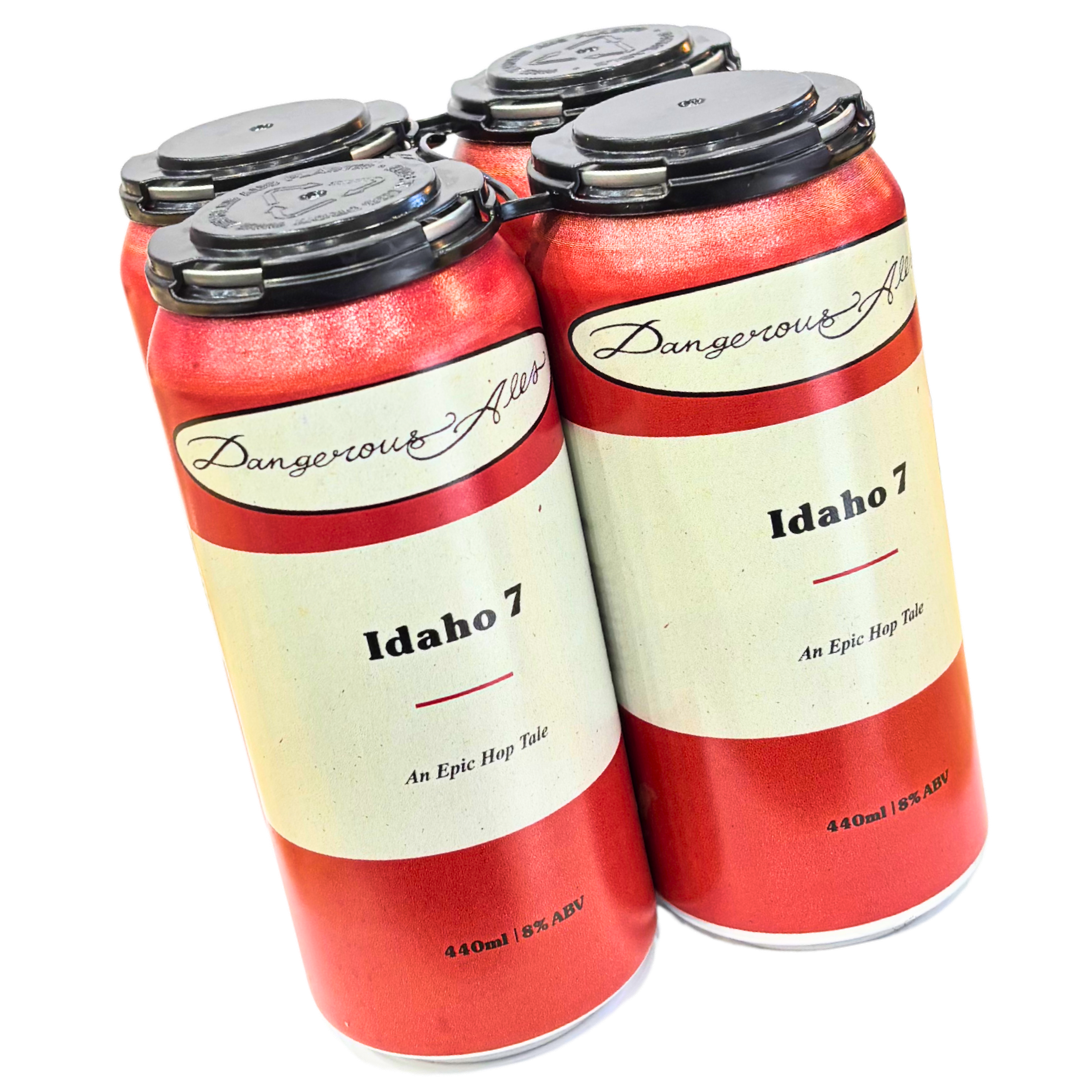 Dangerous Ales - Idaho 7 DIPA Hazy IPA - An Epic Hop Tale - 440mL 8%