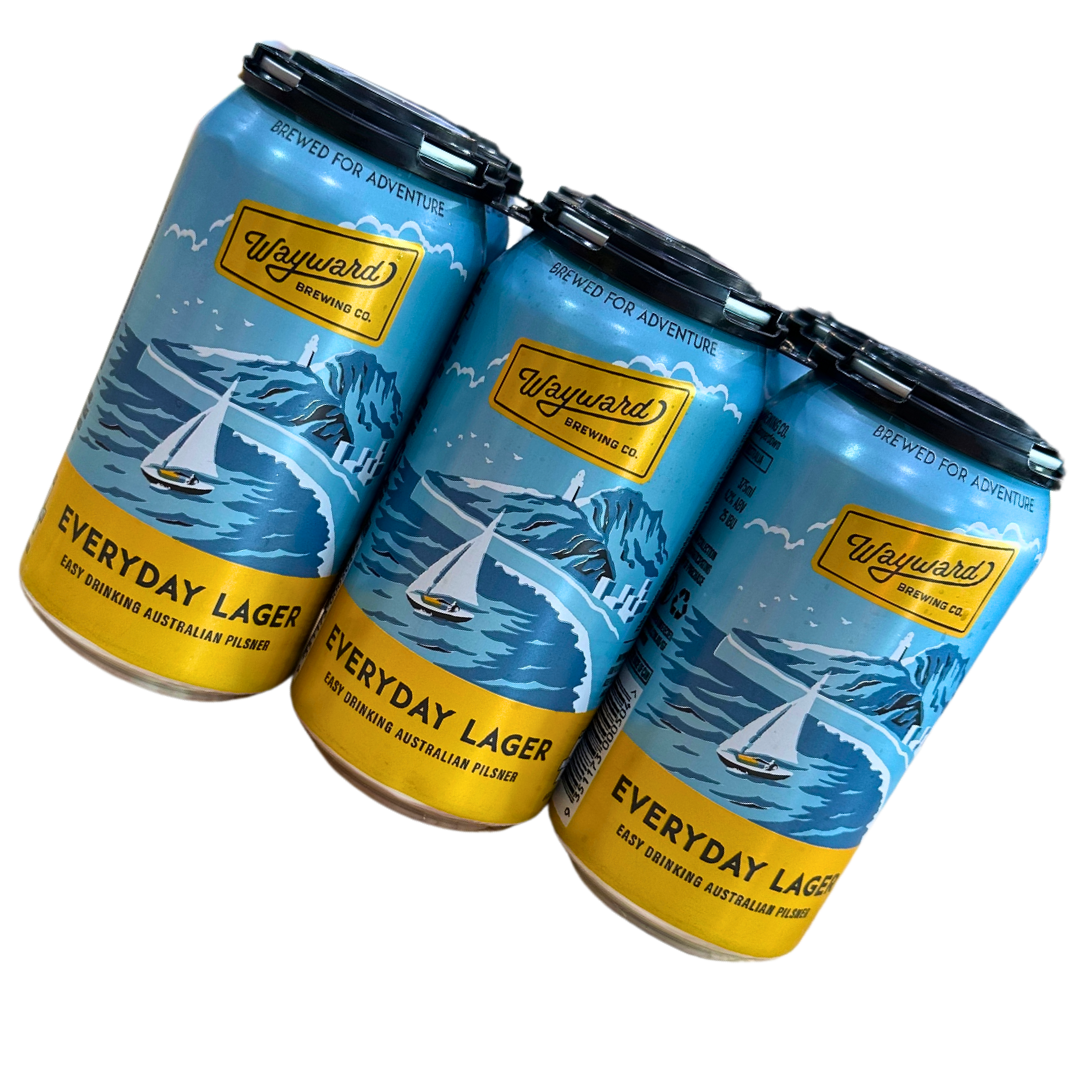 Wayward Brewing Co Everyday Lager 375mL 4.2%