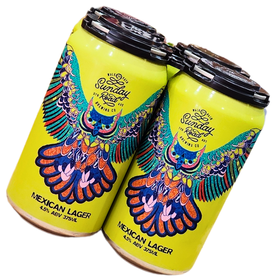 Sunday Road Brewing Co Mexican Lager 375mL 4.6%