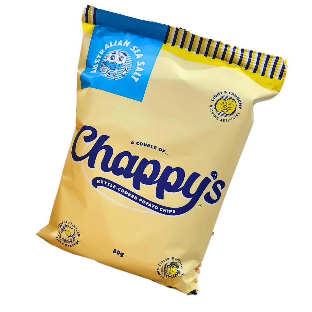 Chappy's Chips Australian Sea Salt 80g