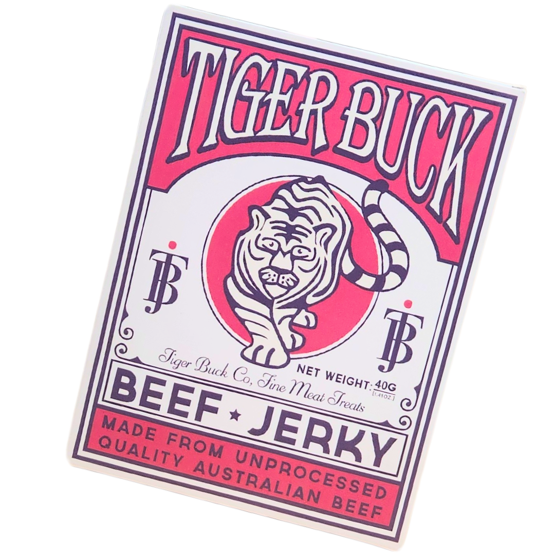 Tiger Buck Beef Jerky 40g