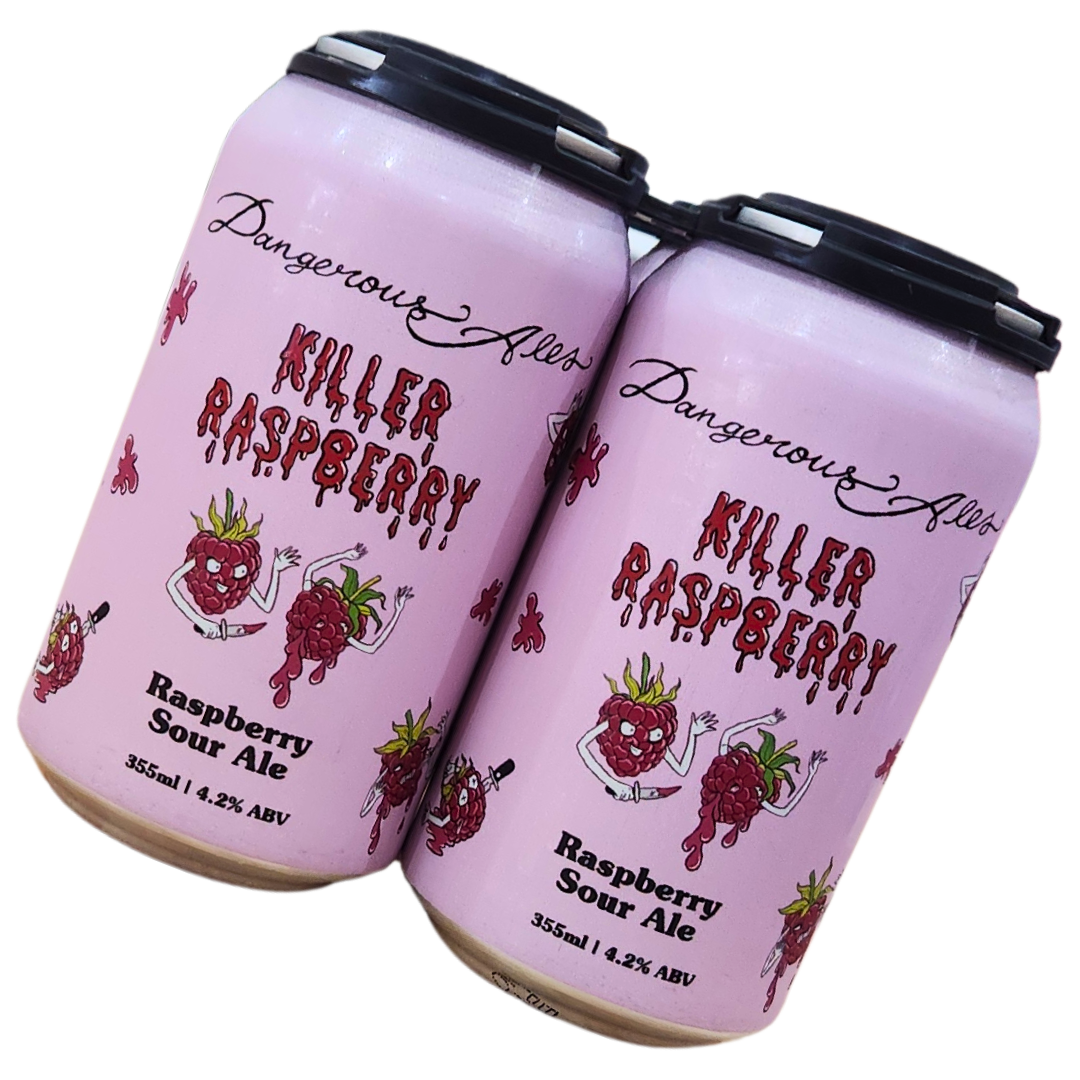 Dangerous Ales Killer Raspberry Sour Ale 355mL 4.2%