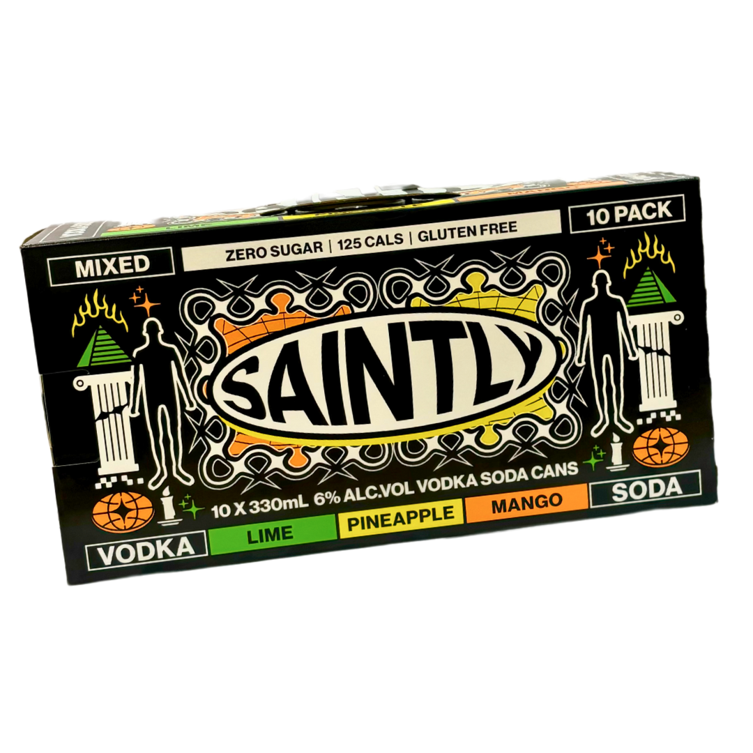 Saintly Vodka Soda Mixed 10 Pack