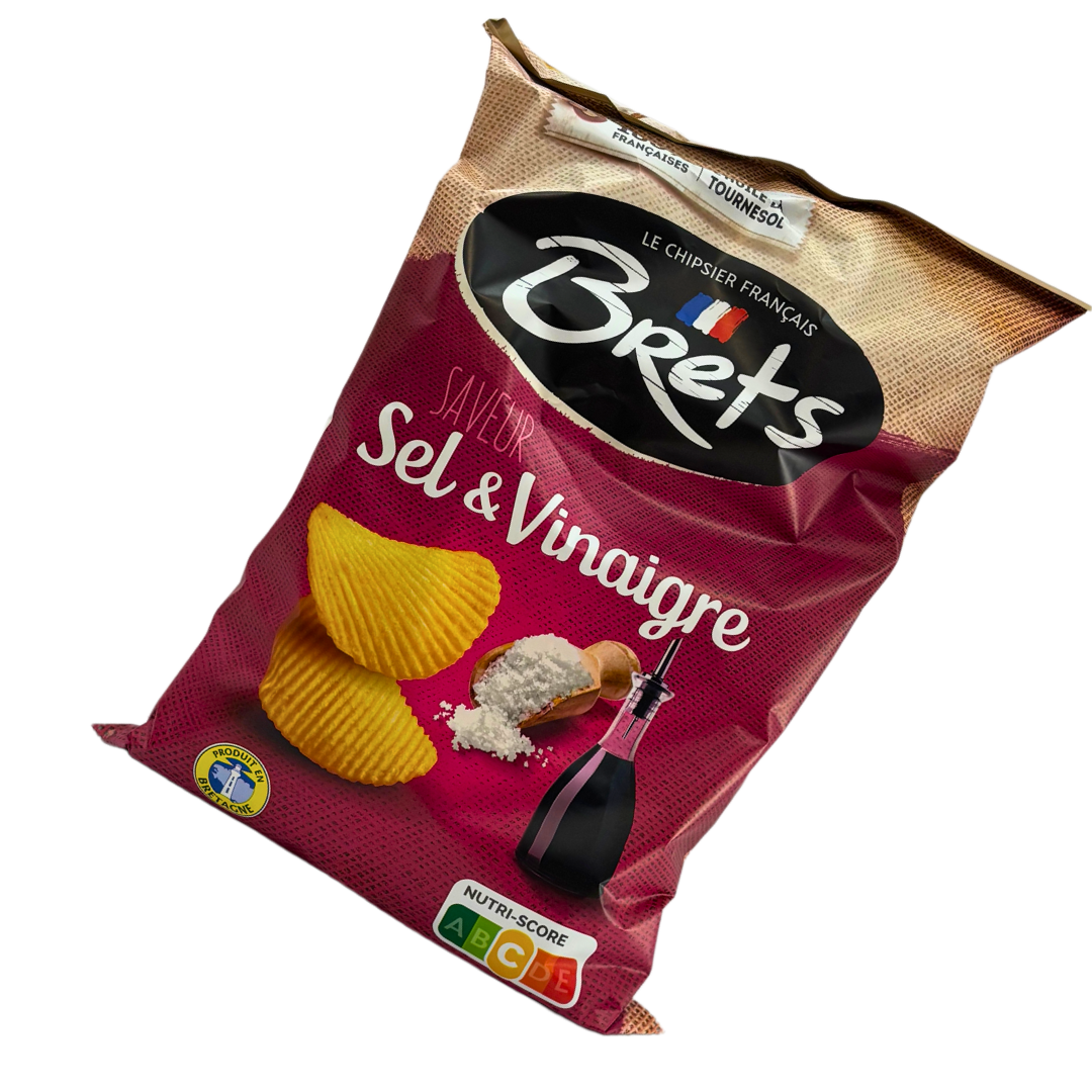 Brets Salt and Vinegar Chips 125g