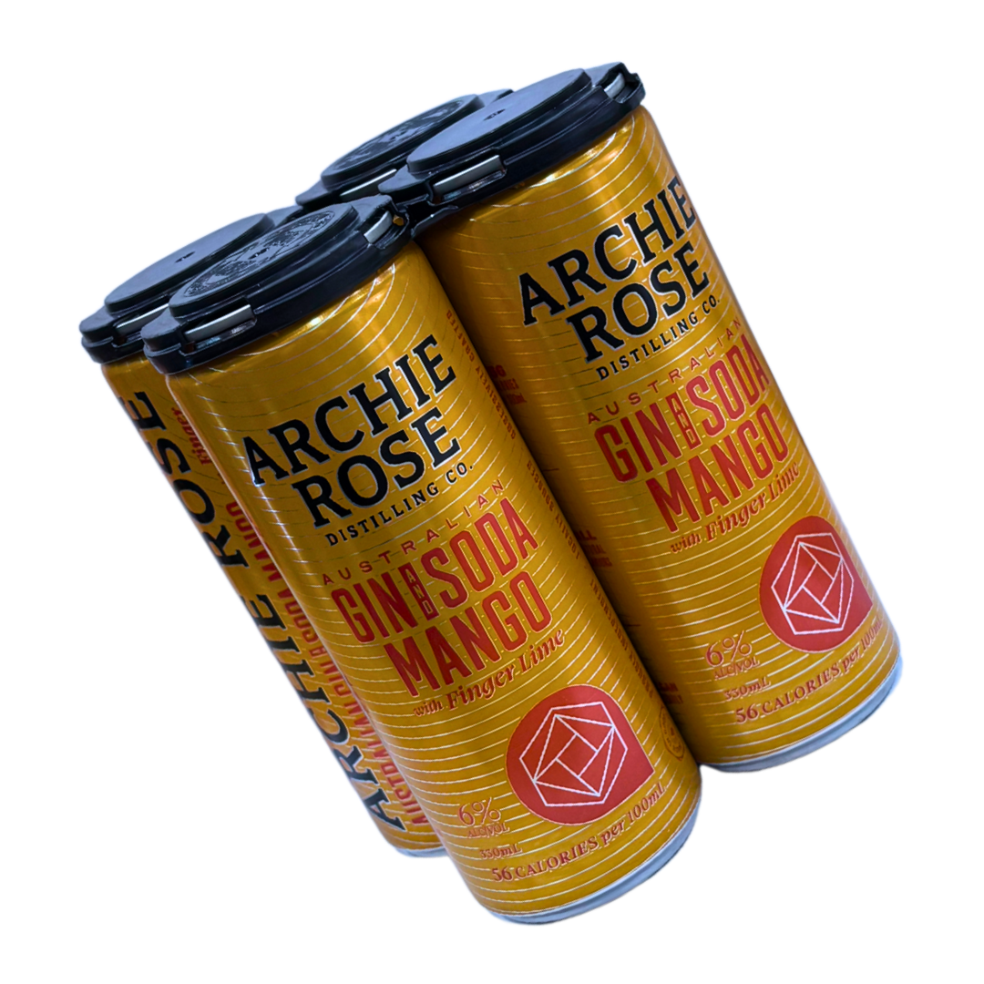 Archie Rose Distilling Co. Gin & Soda Mango with Finger Lime 330mL 6%