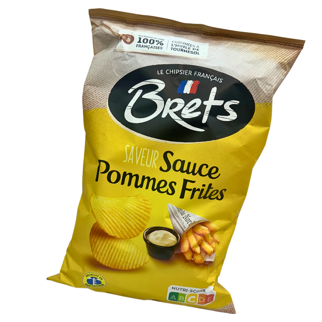 Brets Pommes Frites Chips 125g