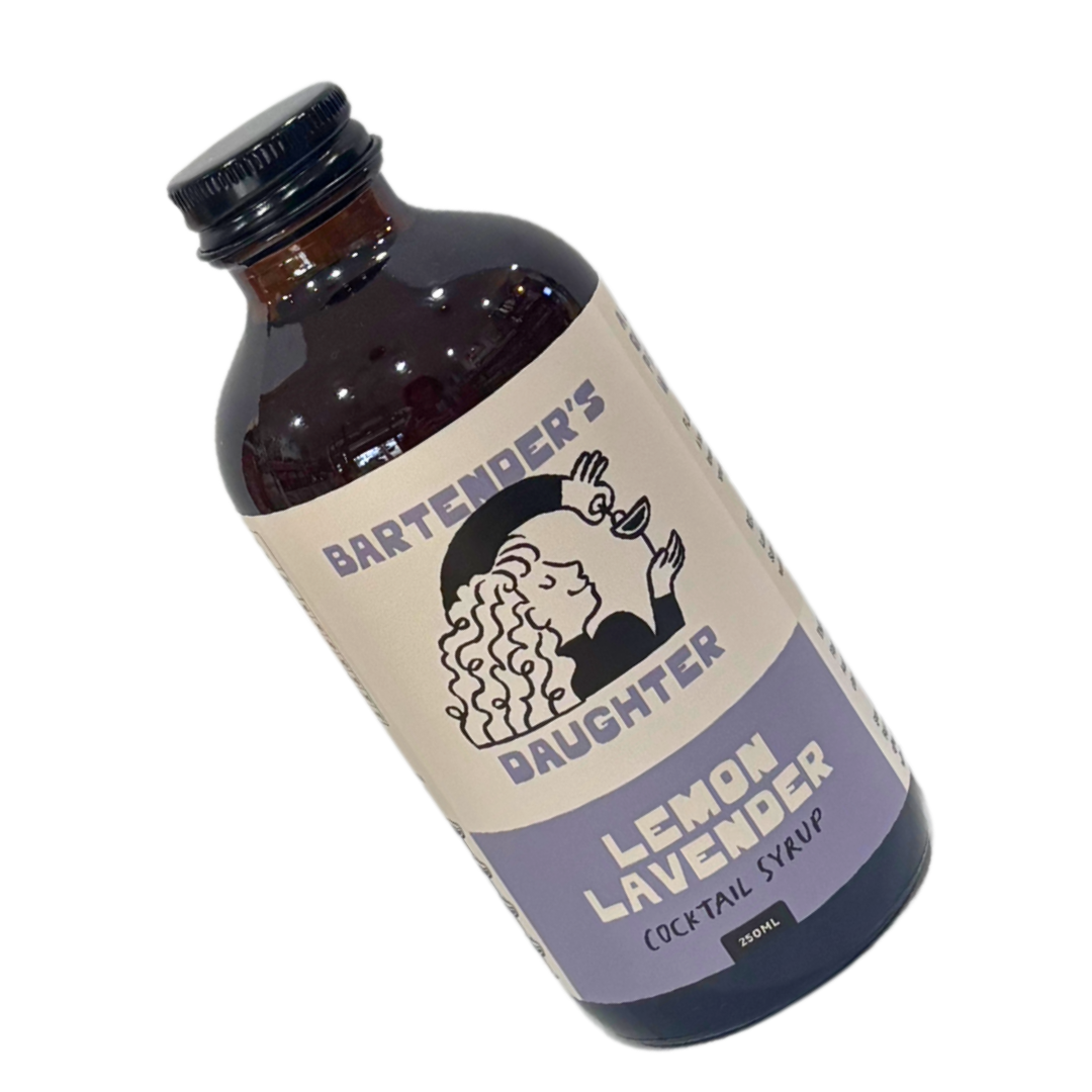 Bartender's Daughter Lemon Lavender Cocktail Syrup 250ml