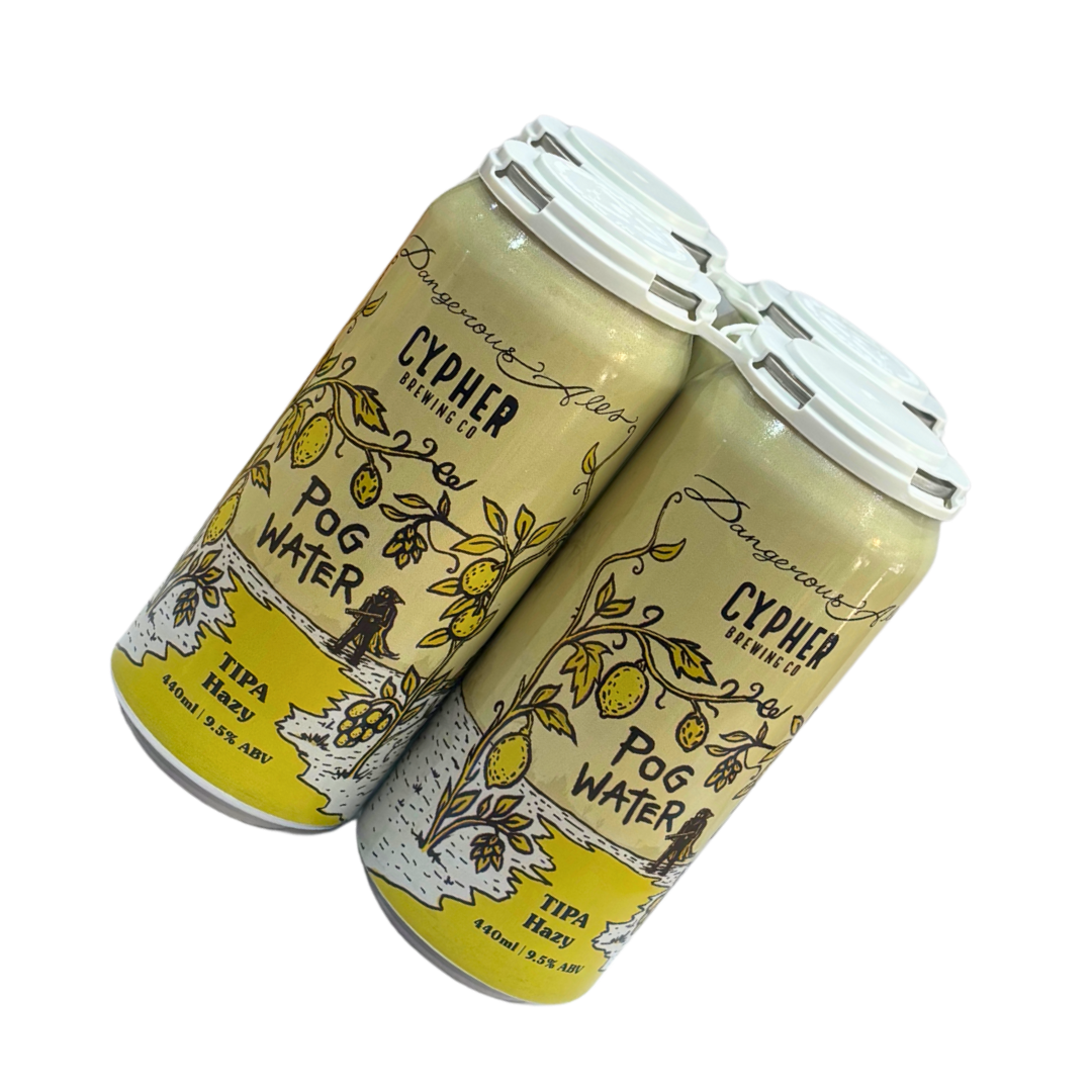 Dangerous Ales x Cypher Brewing Co Pog Water Hazy TIPA 440mL 9.5%