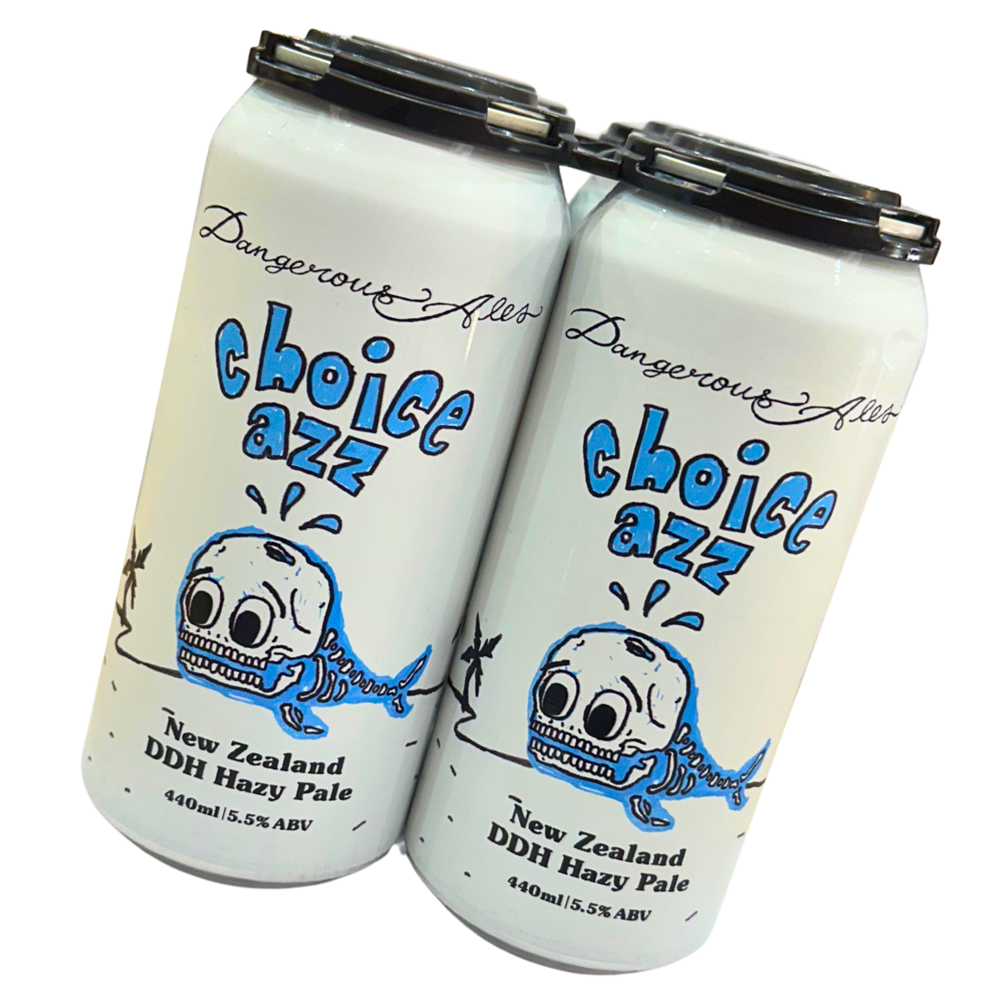 Dangerous Ales Choice New Zealand AZZ DDH Hazy IPA 440mL