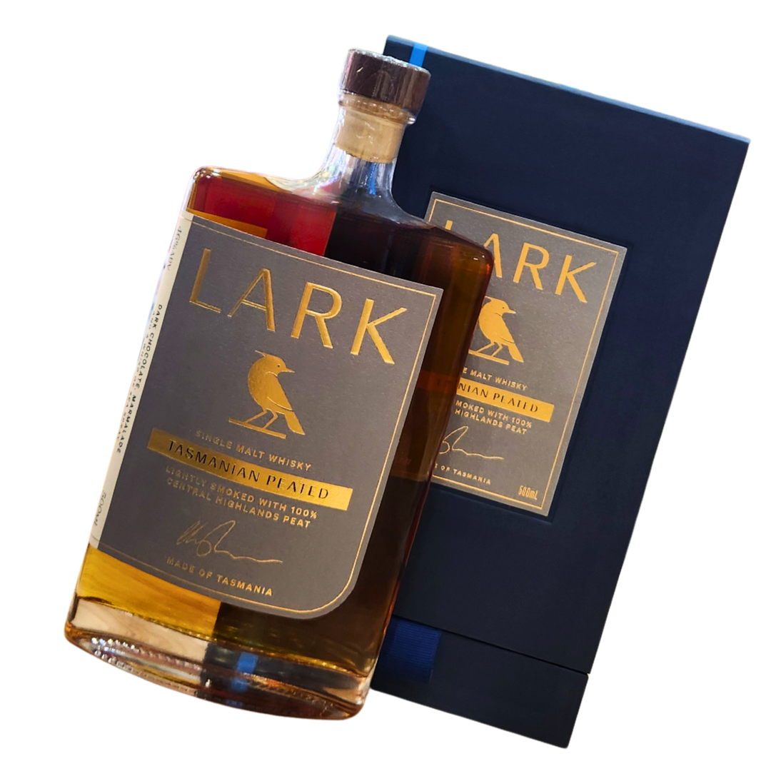 Lark Distillery Peated Cask Whisky 500mL 44%