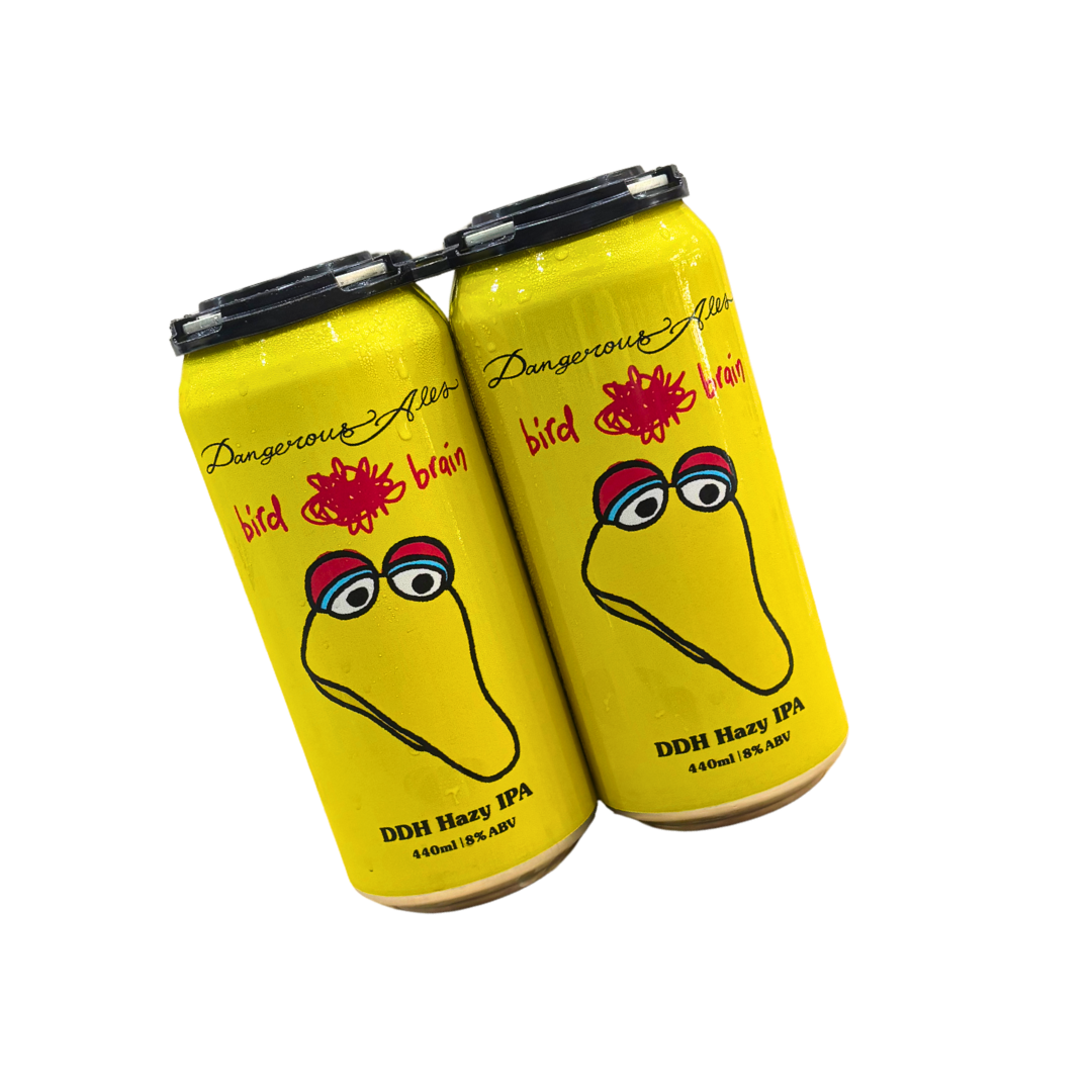 Dangerous Ales Bird Brain DDH Hazy IPA 440mL