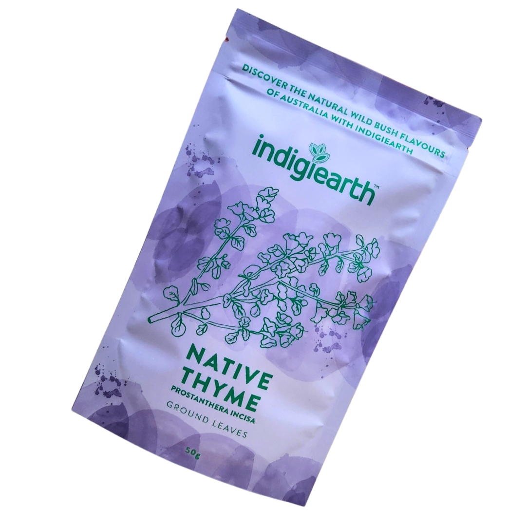 Indigiearth Native Thyme Ground Leaves 50g
