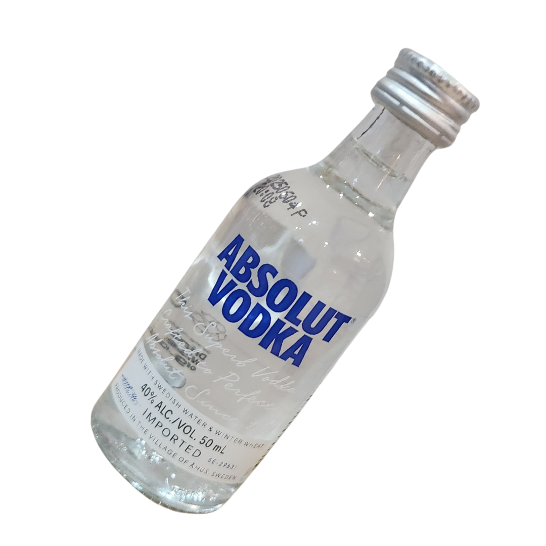 Absolut Vodka 50mls 40%Alc
