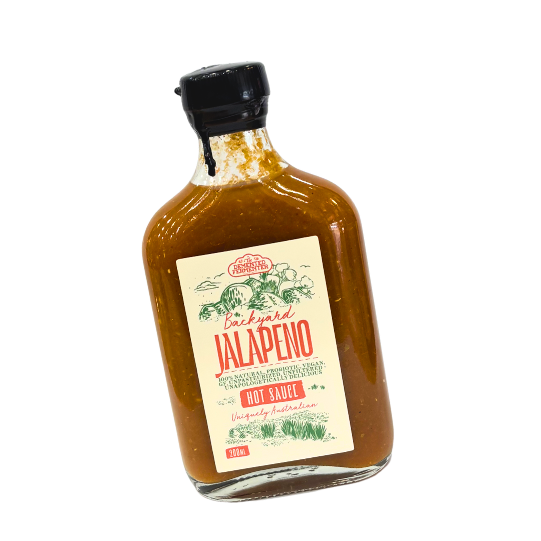 The Demented Fermenter Backyard Jalapeno Hot Sauce