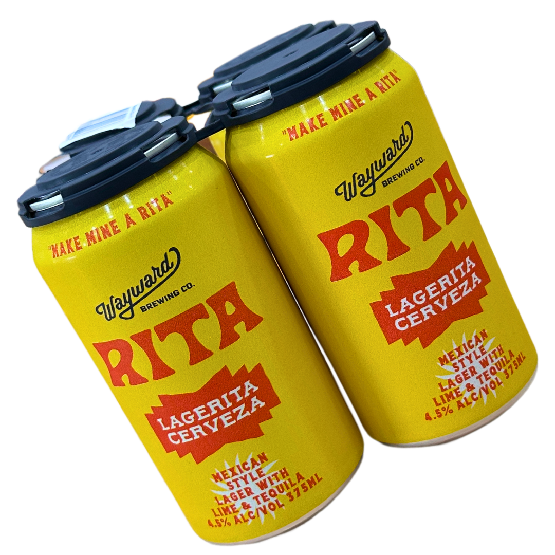 Wayward Brewing Rita - Lagerita Cerveza 4.5% 375mL