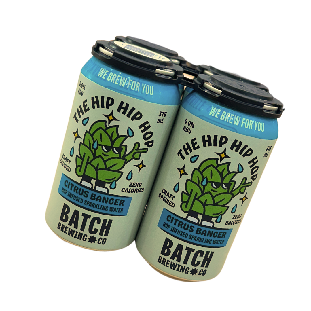 Batch Brewing Co Hip Hip Hop Citrus Banger - Hop Infused Sparkling Water
