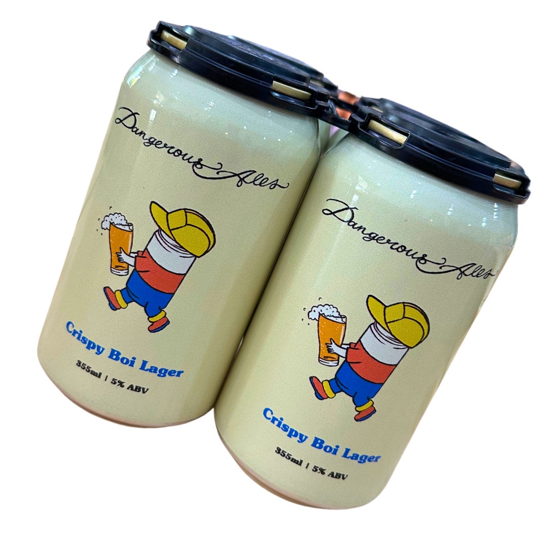 Dangerous Ales Crispy Boi Lager 5%