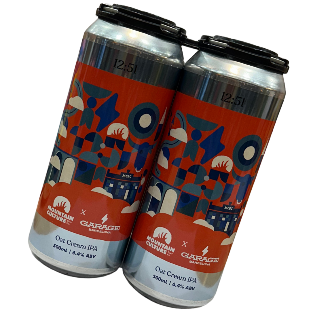 Mountain Culture 12:51 (x Garage Beer Co) - Oat Cream IPA 500ml 6.4%