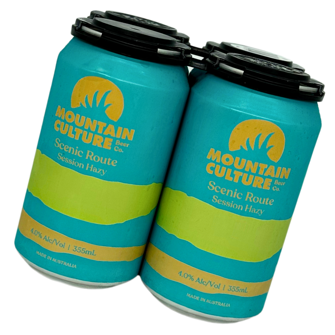 Mountain Culture Beer Co - Scenic Route Session Hazy 355mL 4%