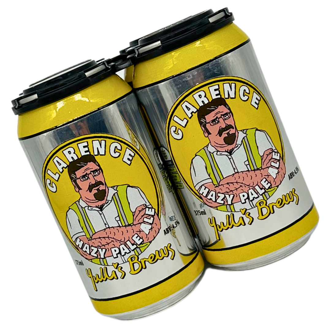 Yulli's Brews Clarence Hazy Pale Ale 375mL 4.5%