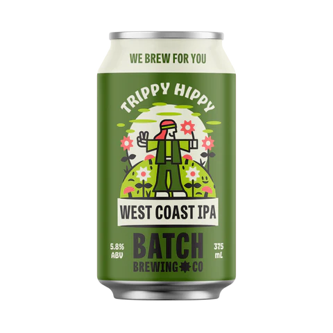 Batch Brewing Co Trippy Hippy West Coast IPA - 5.8%