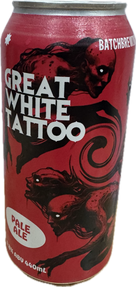 Batch Brewing Co - Great White Tattoo - Pale Ale- 440mL 4.8%