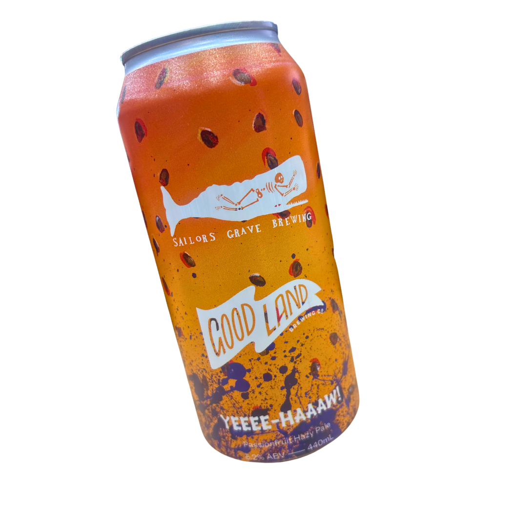 Good Land Passionfruit Pale - YEEEE-HAAAW - Sailors Grave Collab - 5.2%