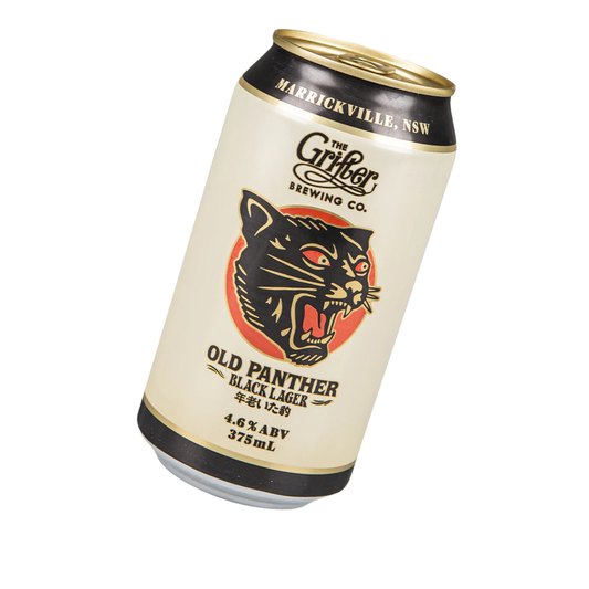 Grifter Old Panther Black Lager 375ml 4.6%