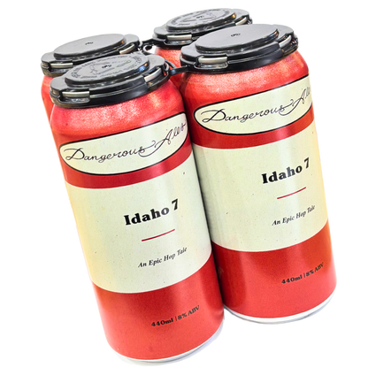 Dangerous Ales - Idaho 7 DIPA Hazy IPA - An Epic Hop Tale - 440mL 8%