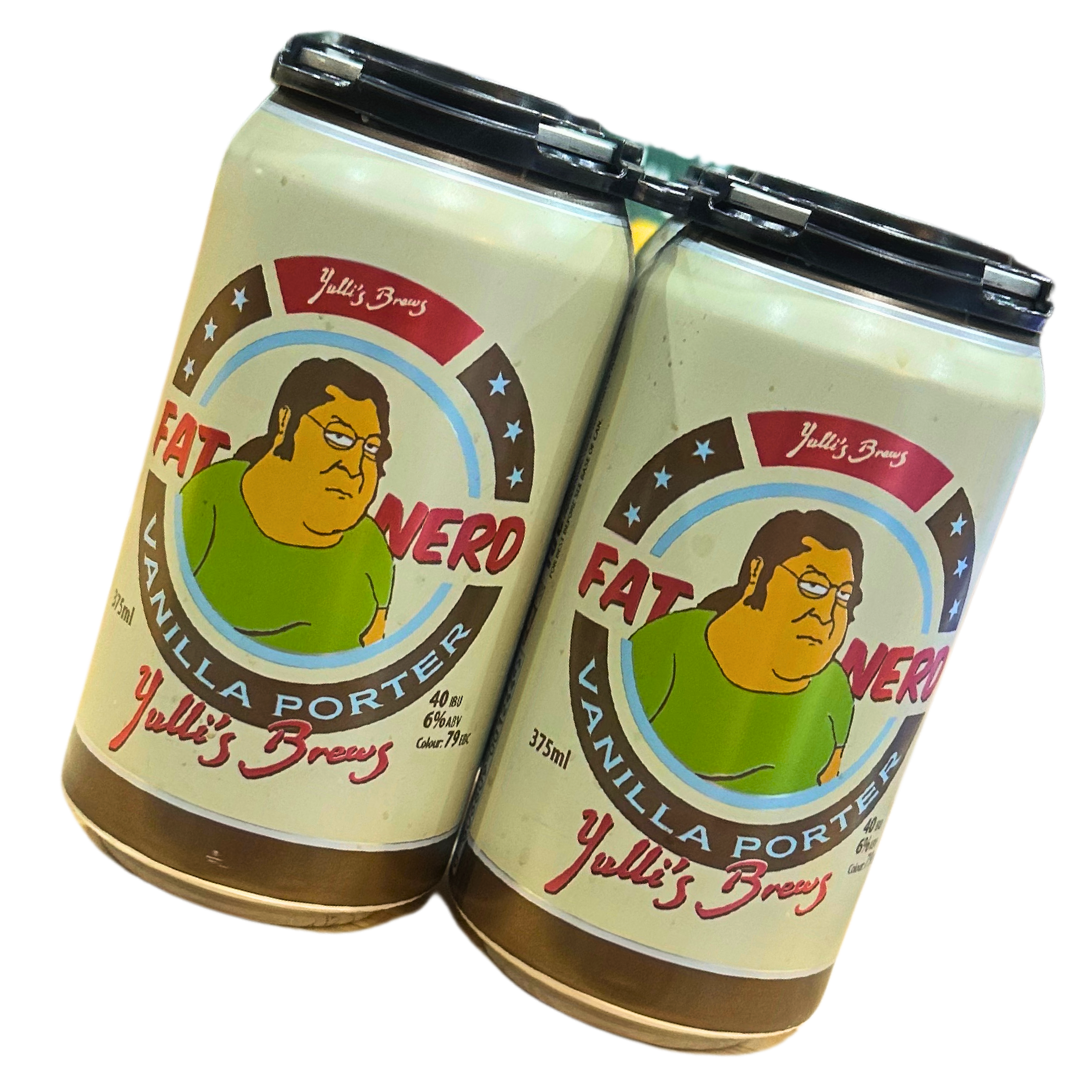 Yulli's Brews Fat Nerd Vanilla Porter 375mL 6%