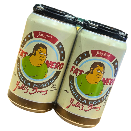 Yulli's Brews Fat Nerd Vanilla Porter 375mL 6%