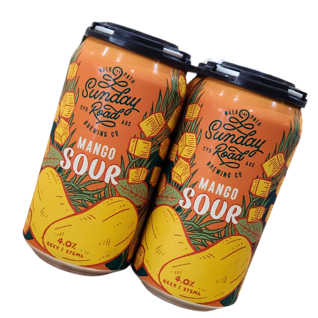 Sunday Road Brewing Co Mango Sour 375mL 4%