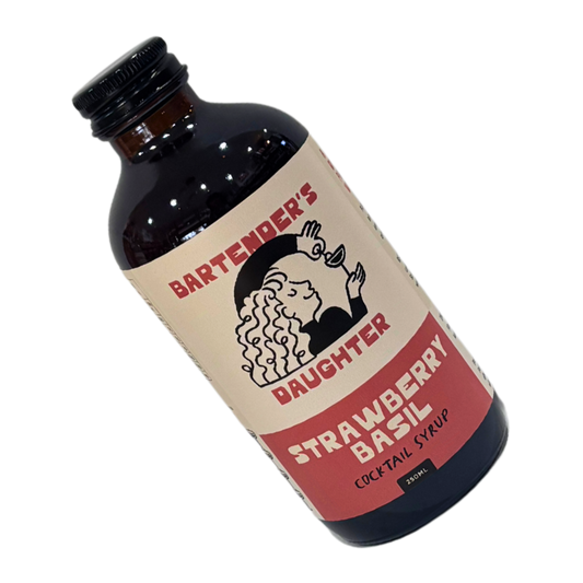 Bartender's Daughter Strawberry Basil Cocktail Syrup 250ml