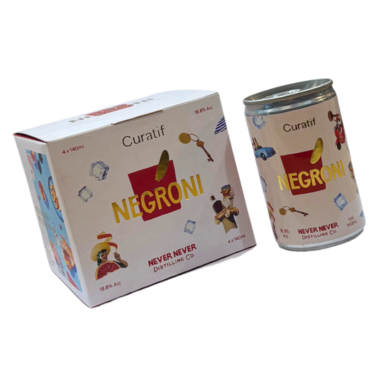 Curatif Never Never Distilling Co Negroni 130ml