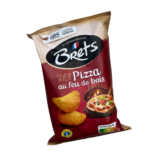 Brets Wood Fire Pizza Chips 125g