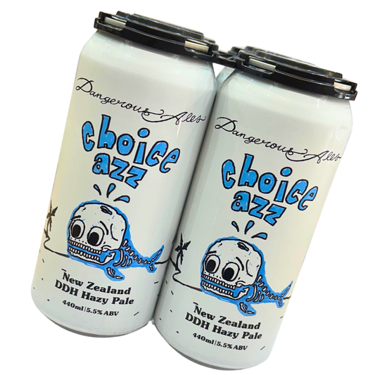 Dangerous Ales Choice New Zealand AZZ DDH Hazy IPA 440mL