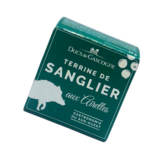 Ducs de Gascogne Wild Boar Terrine with Lingonberries 65g