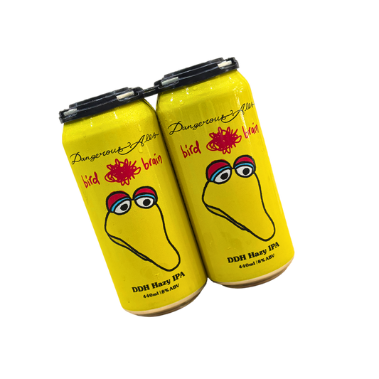 Dangerous Ales Bird Brain DDH Hazy IPA 440mL