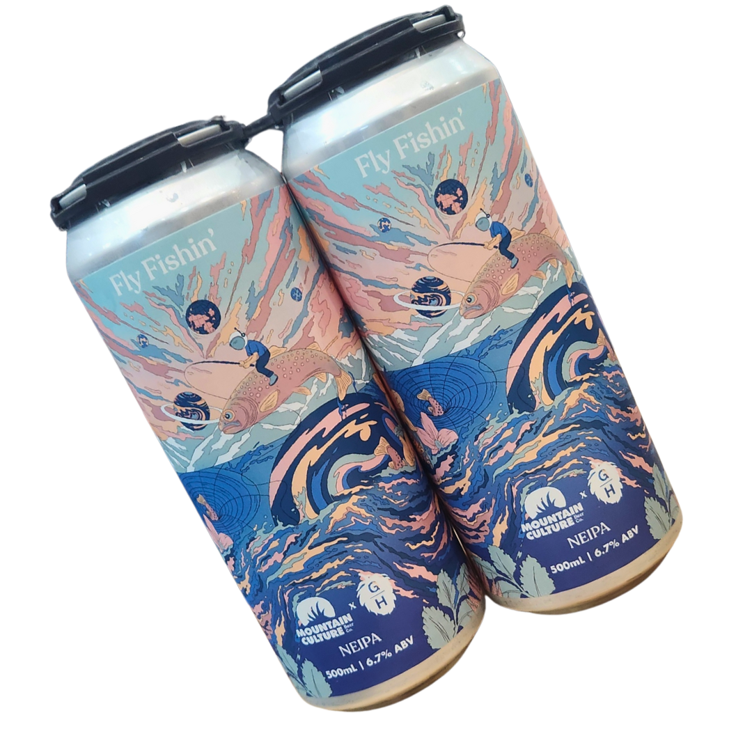 Mountain Culture Fly Fishin' - NEIPA (x Garston Hops) 500ml 6.7%