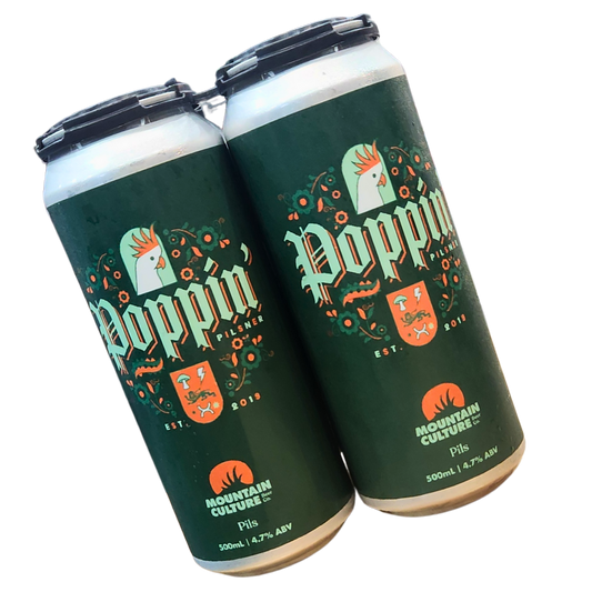 Mountain Culture Poppin' - Oktoberfest Pilsner 500ml