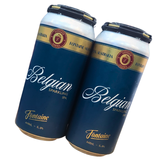 Beer Fontaine Melon Fleur Belgian Sparkling IPA 440mL