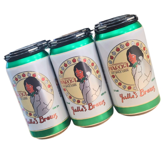 Yulli's Brews Margot Dry Apple Cider 375ml
