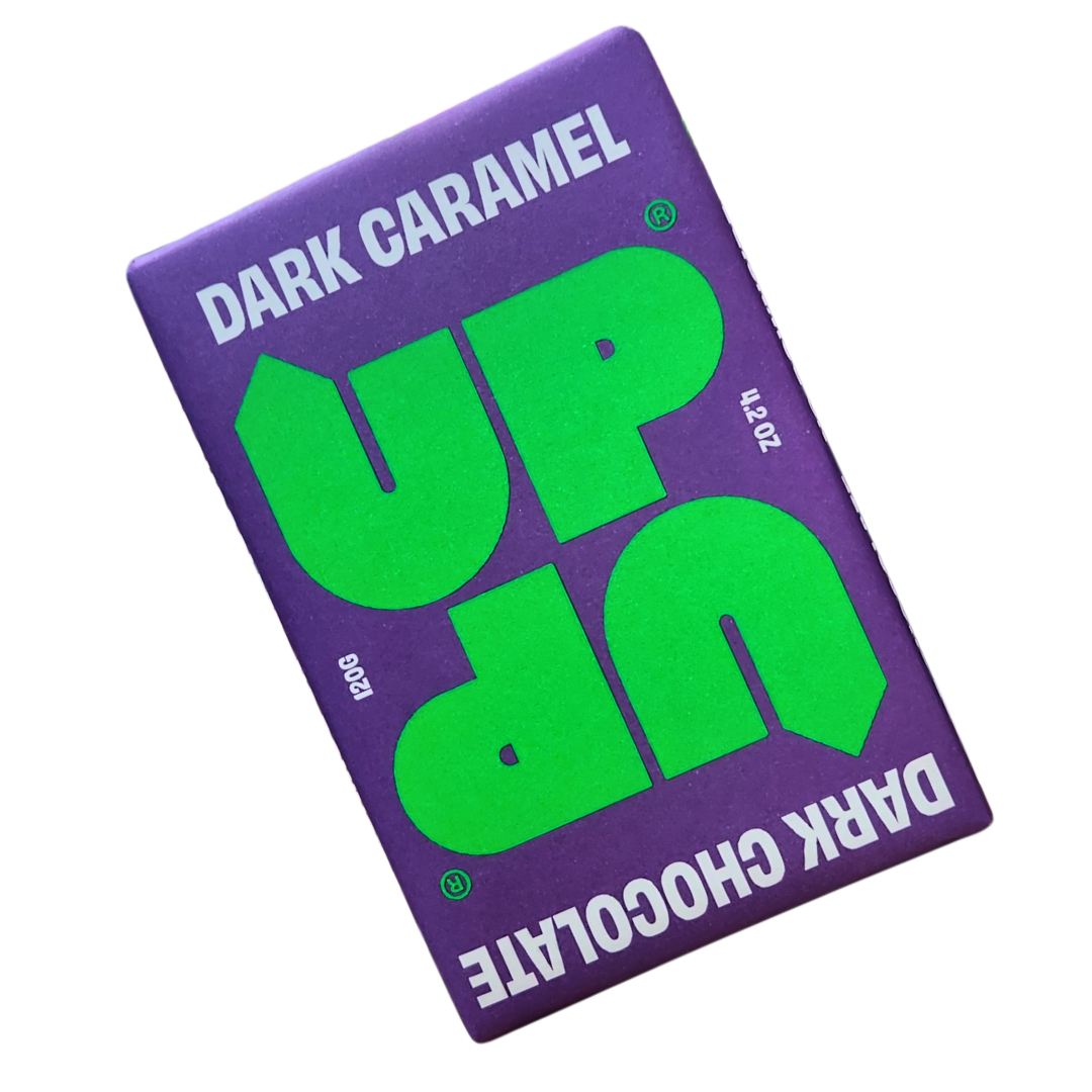 Up Up Chocolate Dark Caramel 130g
