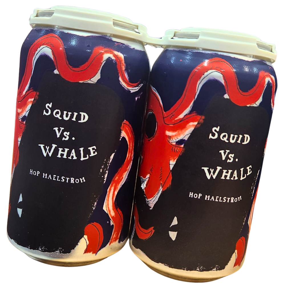 Sailors Grave Brewing Squid vs Whale - Double Dry Hop Oat Cream Hazy IPA 7% ABV | 355ml