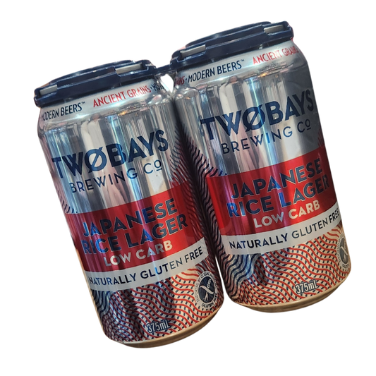 Two Bays Brewing Co Japanese Rice Lager 4.2% abv 375 mL