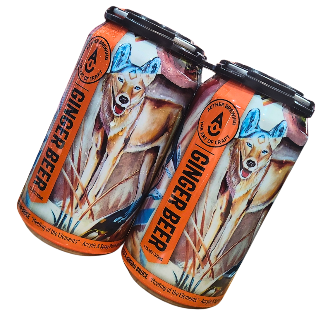 Aether Brewing - Ginger Beer 375ml 4.3%ABV