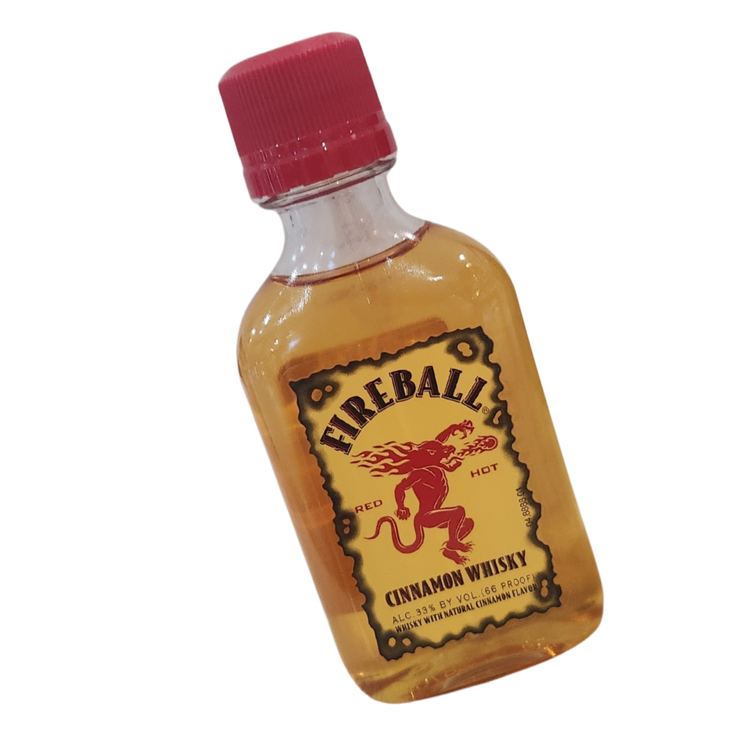 Fireball Cinnamon Whisky 50mL. ALC 33%