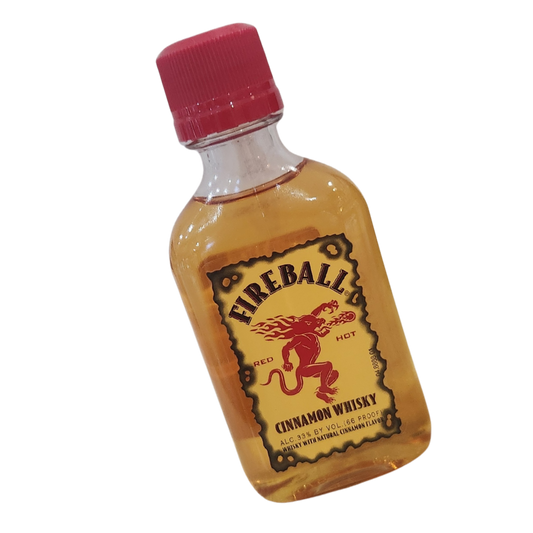 Fireball Cinnamon Whisky 50mL. ALC 33%